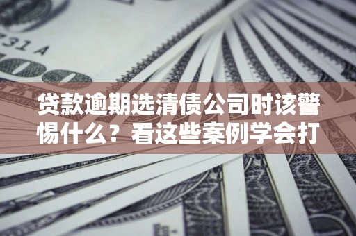 武汉贷款逾期选清债公司时该警惕什么？看这些案例学会打翻身仗