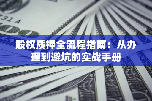 武汉股权质押全流程指南：从办理到避坑的实战手册