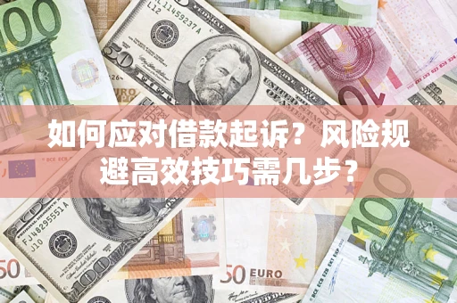 武汉如何应对借款起诉？风险规避高效技巧需几步？