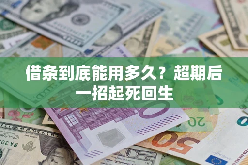 武汉借条到底能用多久？超期后一招起死回生