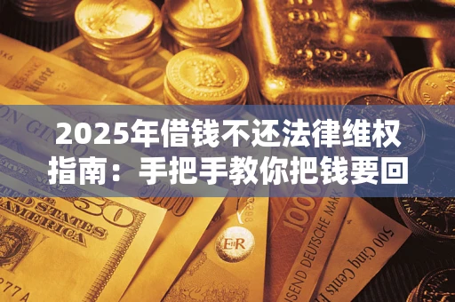 武汉2025年借钱不还法律维权指南：手把手教你把钱要回来
